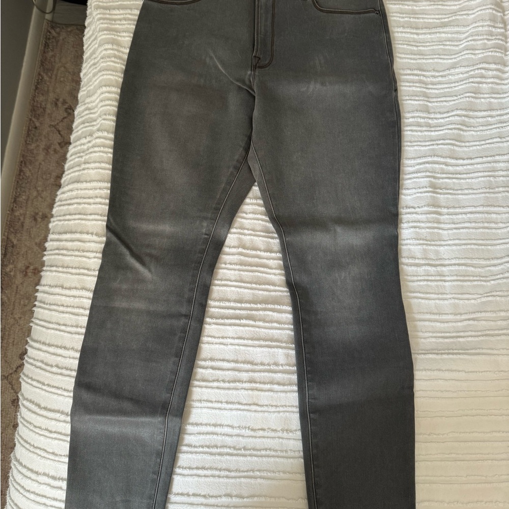 Good American Charcoal Denim Jeans